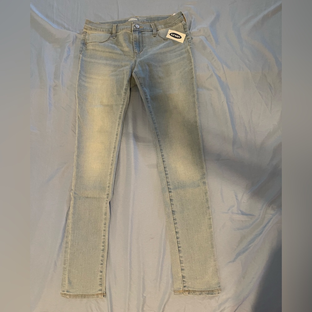 Old Navy 14 girls rockstar super skinny jagging NWT back to school
